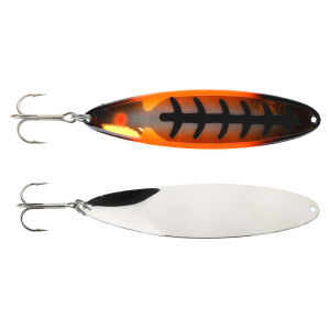 Image of Moonshine Moonmaster Magnum Trolling Spoon | RV Orange Hulk