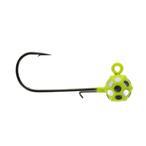 Image of Kalin's Sho-W Tungsten Jig Head | Chartreuse; 1/4 oz.