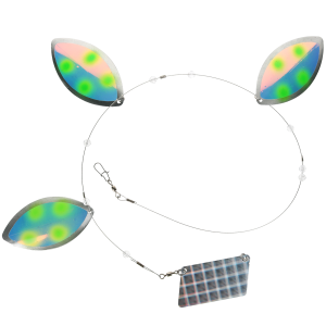 Image of Hammerhead Tackle Cowbell Spinner | Exclusive Color - UV Two Face; 5/0