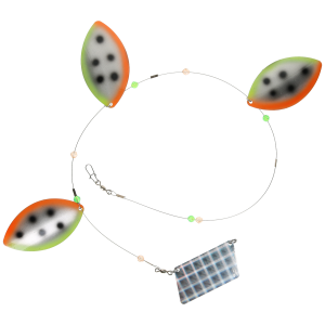 Image of Hammerhead Tackle Cowbell Spinner | Lady Bug; 5/0