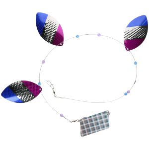 Image of Hammerhead Tackle Cowbell Spinner | Exclusive Color - Whale's Tail; 4/0