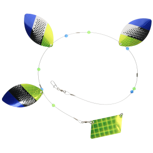 Image of Hammerhead Tackle Cowbell Spinner | Exclusive Color - Blue Dolphin; 5/0