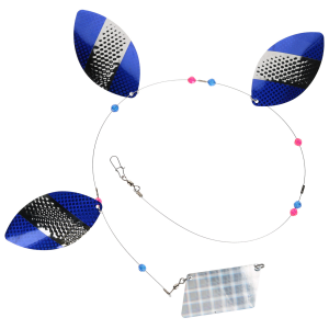 Image of Hammerhead Tackle Cowbell Spinner | Blue; 5/0