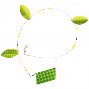 Image of Hammerhead Tackle Cowbell Spinner | Mountain Dew; 5/0