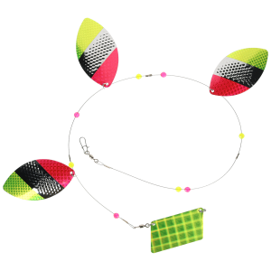 Image of Hammerhead Tackle Cowbell Spinner | UV Crystallina Watermelon; 5/0