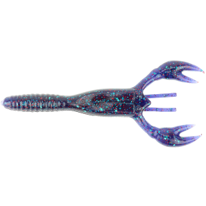 Image of YUM Salt Craw Soft Bait | Junebug Red Flake; 4 in.