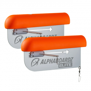 Image of Alphaboardz ELITE Planer Board Set | Orange