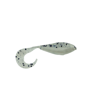 Image of Panfish Assassin Curly Shad | Crystal Shad; 2 in.