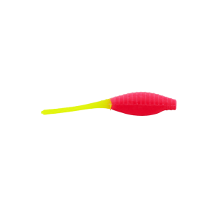Image of Panfish Assassin Pro Tiny Shad | Pink/Limetreuse Tail; 2 in.