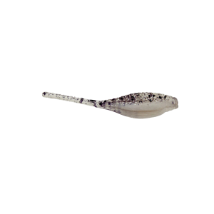 Image of Panfish Assassin Pro Tiny Shad | Salt & Pepper Silver Phantom; 2 in.