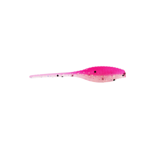 Image of Panfish Assassin Pro Tiny Shad | Pink Ghost; 2 in.