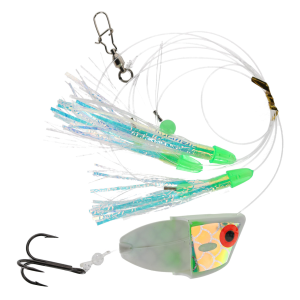 Image of Ice Strong Krunch Meat Rigs | Green Crinkle Mirage UV