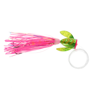 Image of Ice Strong Laker Taker Lure | Pink Chartreuse Tiger