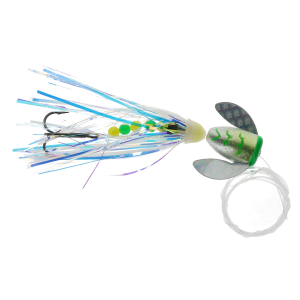 Image of Ice Strong Laker Taker Lure | UV Chrome Lucky Charms