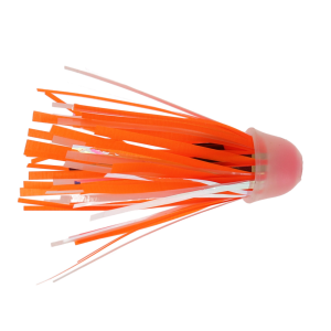 Image of Ice Strong Too Strong Unrigged Premium Mini Trolling Flies | Orange Crush