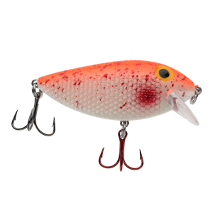 Image of Ice Strong Killer Fish Shallow Diver | Orange Glow Splatter UV; 2 3/4 in.
