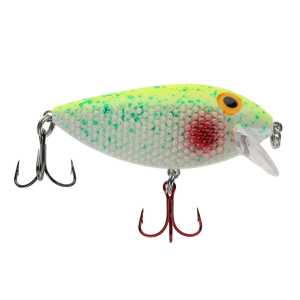 Image of Ice Strong Killer Fish Shallow Diver | Chartreuse Glow Splatter UV; 2 3/4 in.