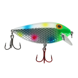 Image of Ice Strong Killer Fish Shallow Diver | Chrome Wonderbread UV; 2 3/4 in.