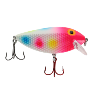 Image of Ice Strong Killer Fish Shallow Diver | Glow Wonderbread UV; 2 3/4 in.