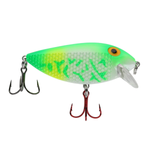 Image of Ice Strong Killer Fish Shallow Diver | Glow Chrome Lucky Charms UV; 2 3/4 in.