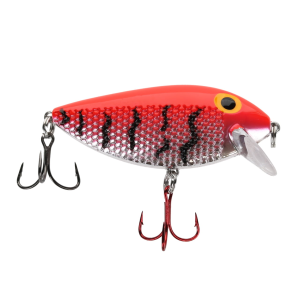 Image of Ice Strong Killer Fish Shallow Diver | Half Red Squiggles UV; 2 3/4 in.