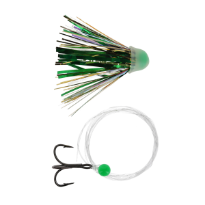 Image of Ice Strong Too Strong Premium Mini Trolling Flies | Green Gold Ice