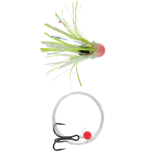 Image of Ice Strong Too Strong Premium Mini Trolling Flies | Yellow Killer