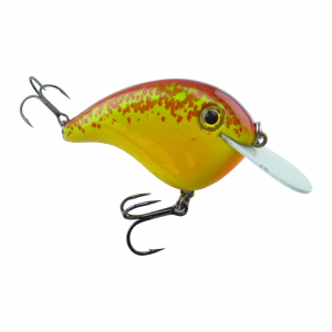 Image of Strike King The Chick Magnet Flatsided Crankbait | Chartreuse Copper