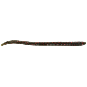 Image of Jackall Flick Shake Worms | Watermelon Red Flake; 4.8 in.