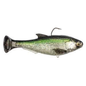 Image of Z-Man Shadtron LT Swimbait 4 1/2" | Chartreuse Shad; Slow