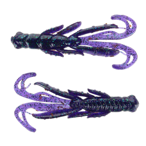 Image of X Zone Lures Scented Stealth Creature | Dark Junebug; 2 3/4 in.