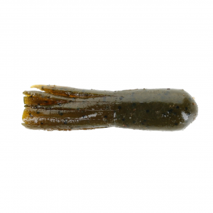 Image of X Zone Lures Scented Stealth Tube | Green Pumpkin Black Flake; 2 1/4 in.