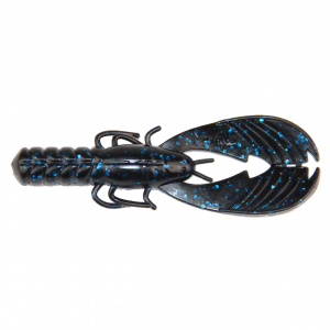 Image of X Zone Lures Pro Series Muscle Back Craw | Black Blue Flake; 4 in.