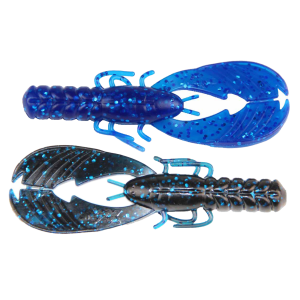 Image of X Zone Lures Pro Series Muscle Back Craw | Black Blue Laminate; 4 in.