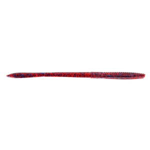 Image of X Zone Lures Pro Series Deception Worm | Plum; 6 in.