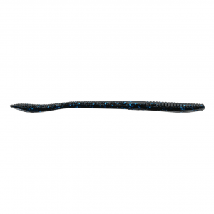Image of X Zone Lures Pro Series Deception Worm | Black Blue Flake; 6 in.