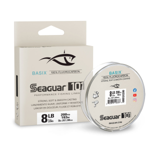 Image of Seaguar 101 BasiX Fluorocarbon Line | 8 lb.; Clear