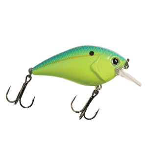 Image of Xcite Baits XB-1 Rattling Squarebill Crankbait | Chartreuse Blue Back; 2 1/4 in.