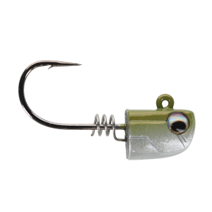Image of No Live Bait Needed Jig Heads | Green Back; 3/4 oz.