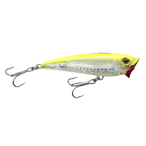 Image of Yo-Zuri 3D Inshore Popper | Chartreuse; 4 3/4 in.