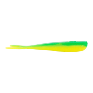Image of Lake Effect Lures Feisty Fry Rattlin' Swimbait | Lemon Slime; 4 in.