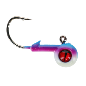 Image of Northland Tungsten Short Shank Jig Head | Super Glo Rainbow; 3/8 oz.