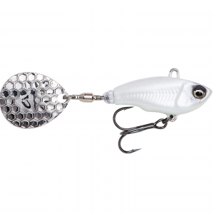 Image of Savage Gear Fat Tail Spin Crankbait | White Glow; 3/4 oz.