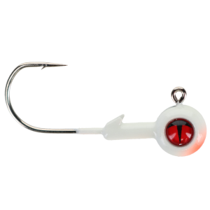 Image of Northland Tungsten Jig Head | Super Glo White; 3/8 oz.