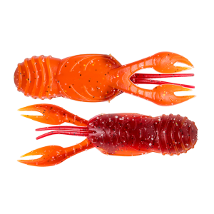 Image of Great Lakes Finesse Juvy Craw | Fire Craw