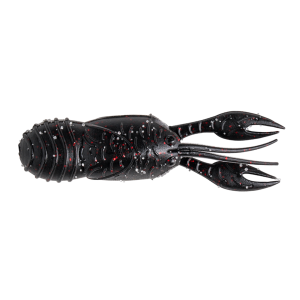 Image of Great Lakes Finesse Juvy Craw | Matte Black Red
