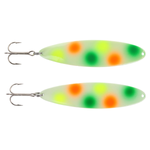 Image of Moonshine Moonmaster Magnum Trolling Spoon | Exclusive Color - Glow Wonderveggies