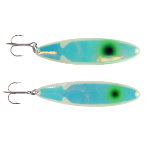 Image of Moonshine Moonmaster Magnum Trolling Spoon | Exclusive Color - Green Eye Ghost