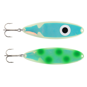 Image of Moonshine Moonmaster Standard Trolling Spoon | Exclusive Color - Dotted UV Double Trouble