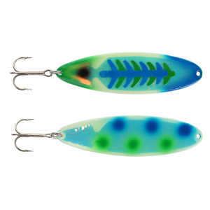 Image of Moonshine Moonmaster Standard Trolling Spoon | Exclusive Color - Dotted UV Time Bomb